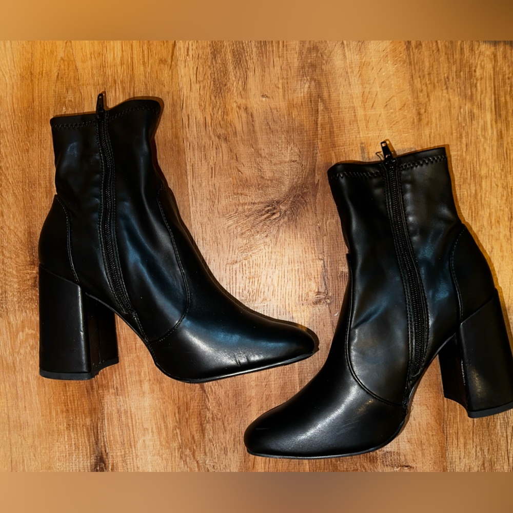 Black boots